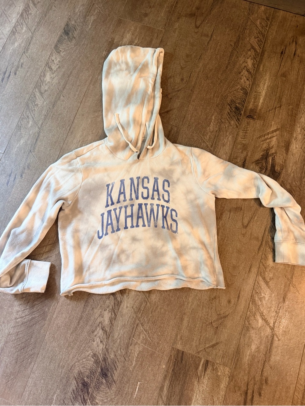 Alternative Soft Tie-Dye Ribbed Hoodie